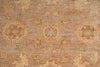Load image into Gallery viewer, 5.5 x 6.0 Feet Square Chobi Peshawar New Rug  Brown Karmel #F-4022