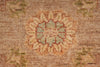 Load image into Gallery viewer, 5.5 x 6.0 Feet Square Chobi Peshawar New Rug  Brown Karmel #F-4022