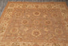 Load image into Gallery viewer, 5.5 x 6.0 Feet Square Chobi Peshawar New Rug  Brown Karmel #F-4022
