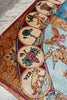 Load image into Gallery viewer, 3 x 4 Judaica Ten Commandments Silk Rug Handmade Hanging Art Carpet #60252
