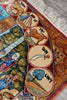 Load image into Gallery viewer, 3 x 4 Judaica Ten Commandments Silk Rug Handmade Hanging Art Carpet #60252