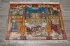 Load image into Gallery viewer, 3 x 4 Judaica Ten Commandments Silk Rug Handmade Hanging Art Carpet #60252