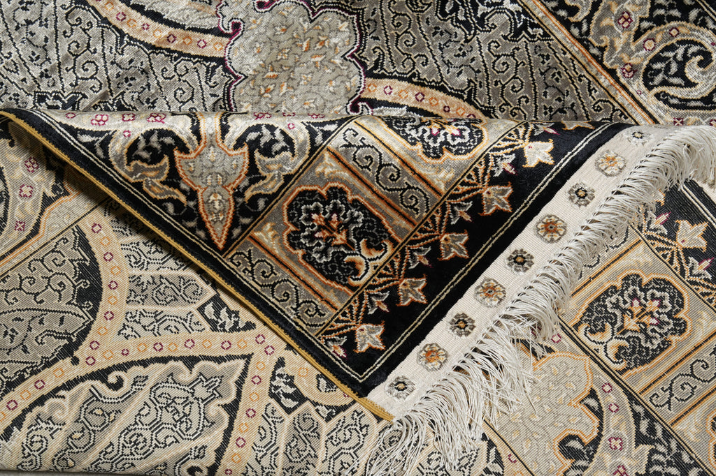 3 x 4 Pair of Silk Rugs  #60291