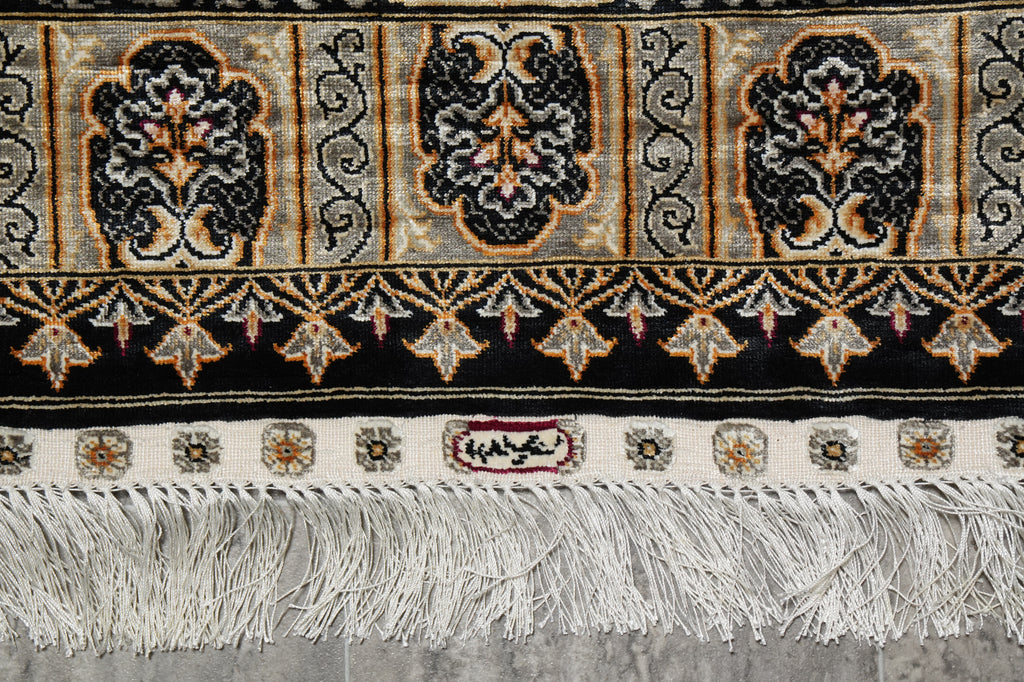 3 x 4 Pair of Silk Rugs  #60291