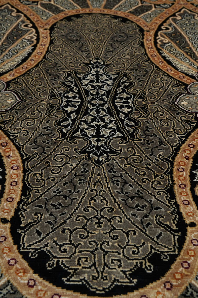 3 x 4 Pair of Silk Rugs  #60291