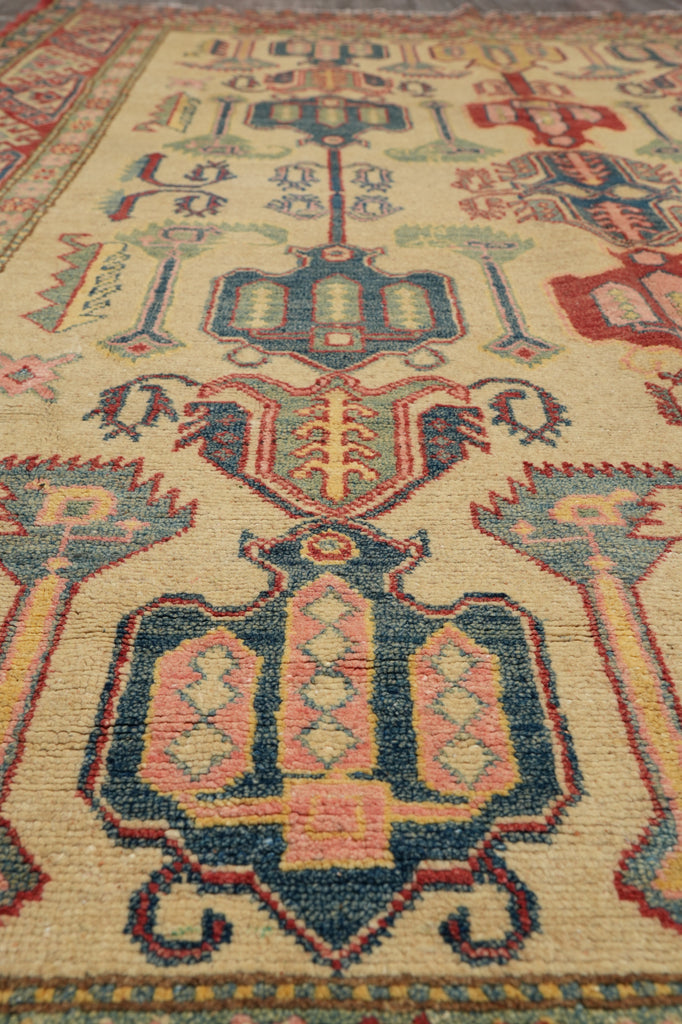 6 x 9.4 New Kazak Caucasion Shirvan Carpet Handmade Afghanistan #B-77280