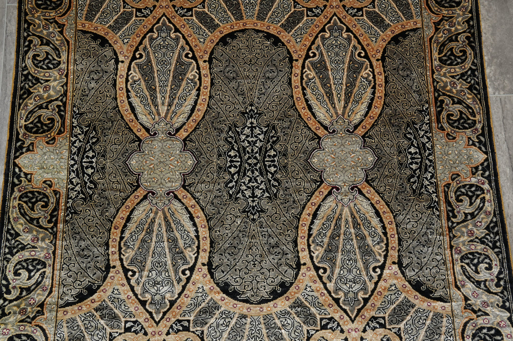 3 x 4 Pair of Silk Rugs  #60291