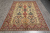 Load image into Gallery viewer, 6 x 9.4 New Kazak Caucasion Shirvan Carpet Handmade Afghanistan #B-77280