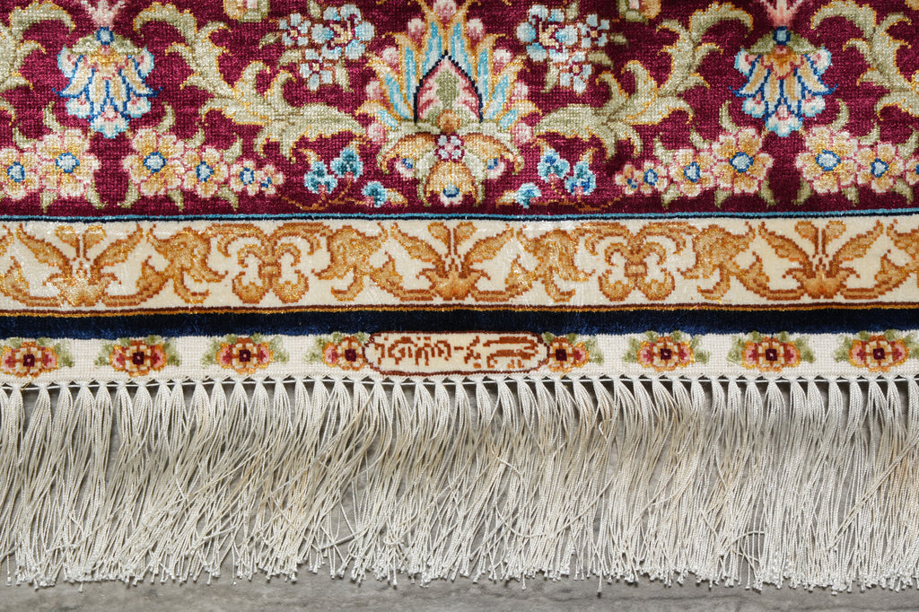 3 x 4 Sceneray Silk Rug Beautiful Carpet #53964