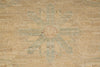 Load image into Gallery viewer, 7.7 x 9.6   natural Wool Handmade Ziglar Rug Goldish Green #77545