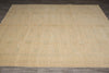Load image into Gallery viewer, 7.7 x 9.6   natural Wool Handmade Ziglar Rug Goldish Green #77545