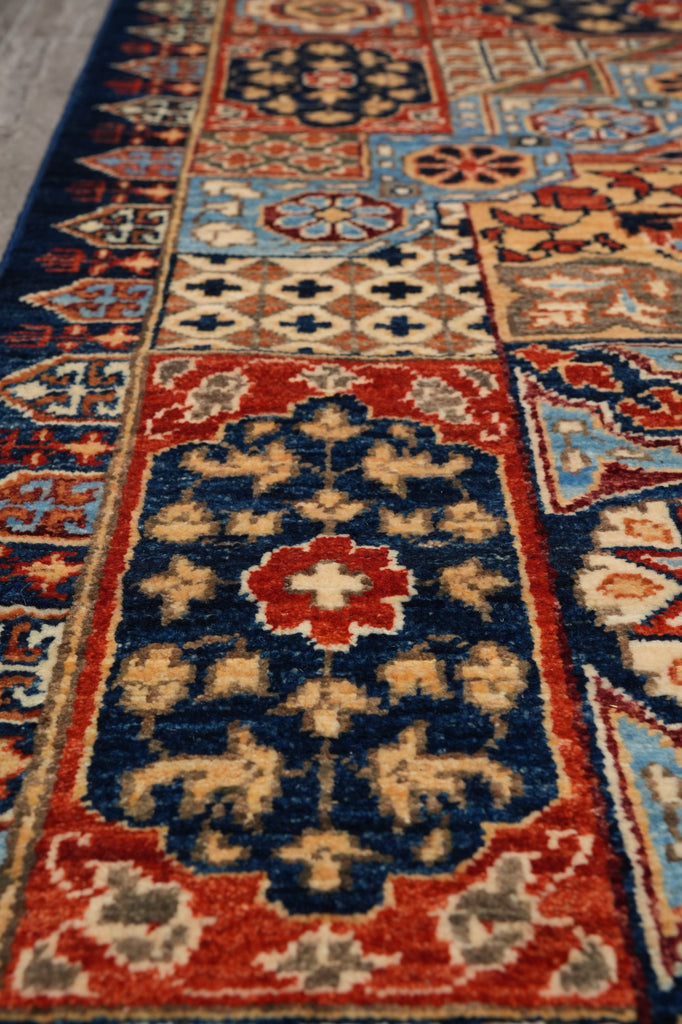 5 x 6.9  Quality Mamlook Handmade Afghanistan Rug Multi Colors #PIX-29308