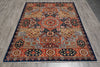 Load image into Gallery viewer, 5 x 6.9  Quality Mamlook Handmade Afghanistan Rug Multi Colors #PIX-29308