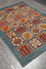 Load image into Gallery viewer, 5.8 x 7.5 New Handmade Tribal Bakhtiar Garden Chobi Rug #B-76094