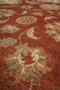 Load image into Gallery viewer, 9.8 x 14 Chobi Zigler Agra Rug Rust #B-71804