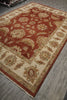 Load image into Gallery viewer, 9.8 x 14 Chobi Zigler Agra Rug Rust #B-71804
