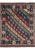 Load image into Gallery viewer, 4.8 x 5.7 Handmade Wool Bashir Yamud Rug