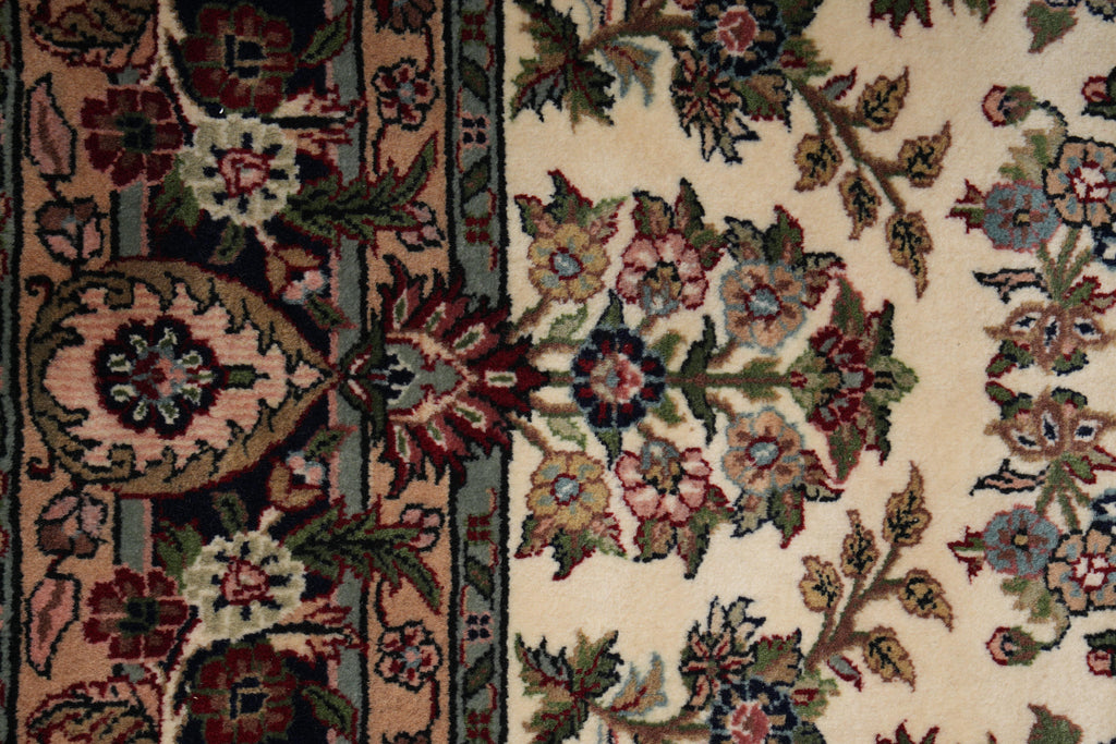 6.0 x 6.0 Square Handmade Wool Jaipour Rug #F-4026