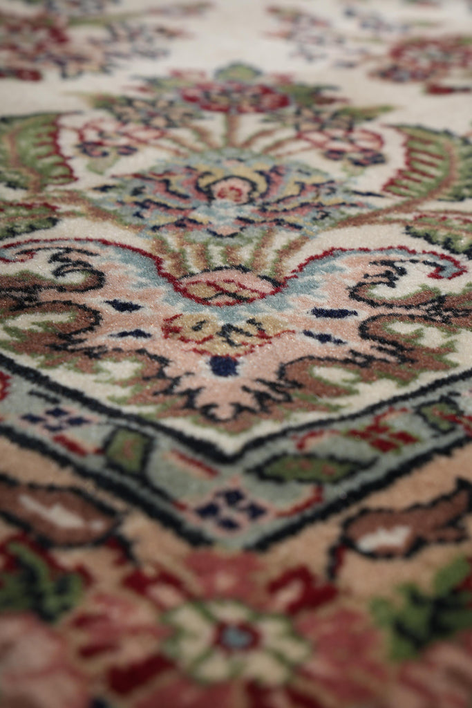6.0 x 6.0 Square Handmade Wool Jaipour Rug #F-4026