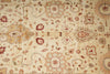 Load image into Gallery viewer, 10 x 15 New Oushak Handmade Agra Vegetable Dye Beige Gold Green #B-74914