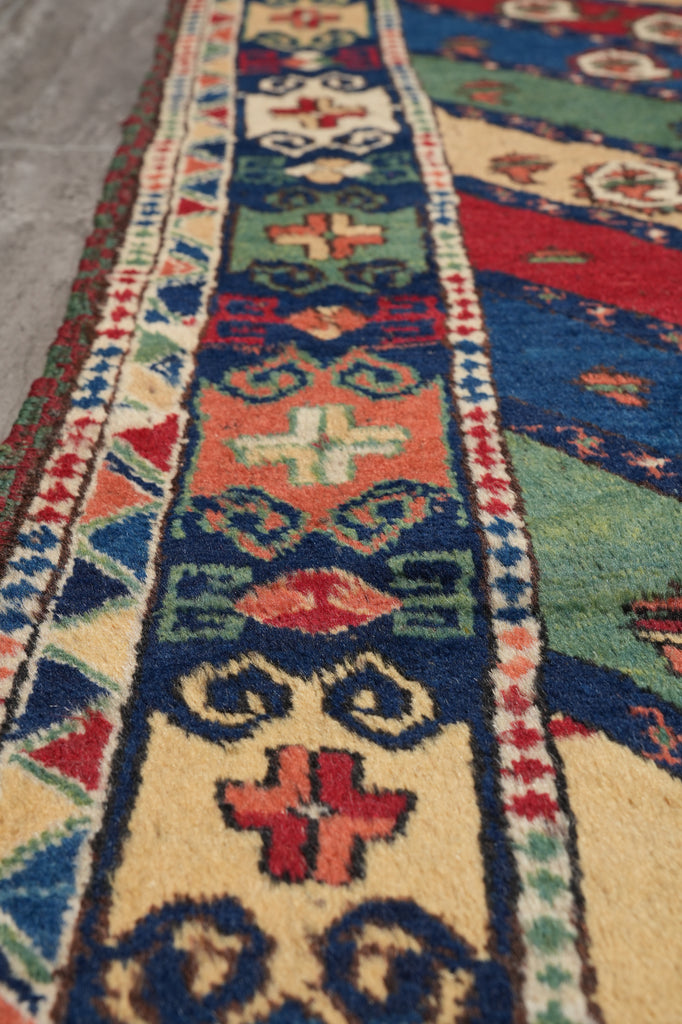 4.8 x 5.7 Handmade Wool Bashir Yamud Rug #PIX-8403