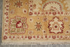 Load image into Gallery viewer, 10 x 15 New Oushak Handmade Agra Vegetable Dye Beige Gold Green #B-74914