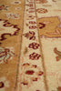 Load image into Gallery viewer, 10 x 15 New Oushak Handmade Agra Vegetable Dye Beige Gold Green #B-74914