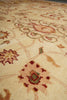 Load image into Gallery viewer, 10 x 15 New Oushak Handmade Agra Vegetable Dye Beige Gold Green #B-74914