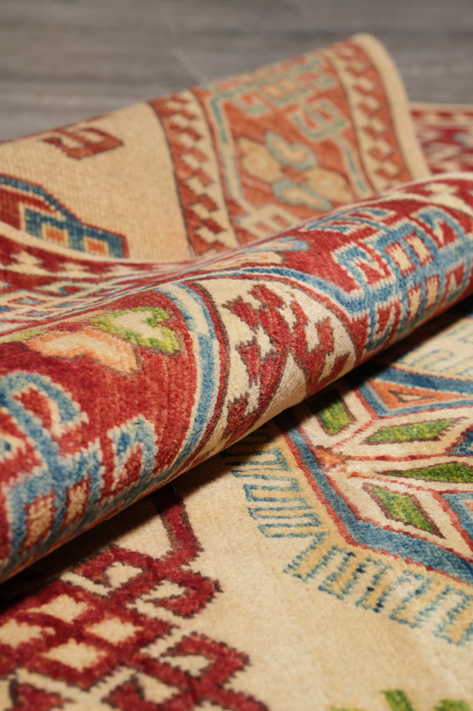 5 x 7 Afghan Handmade Caucasion Rug #B-77238