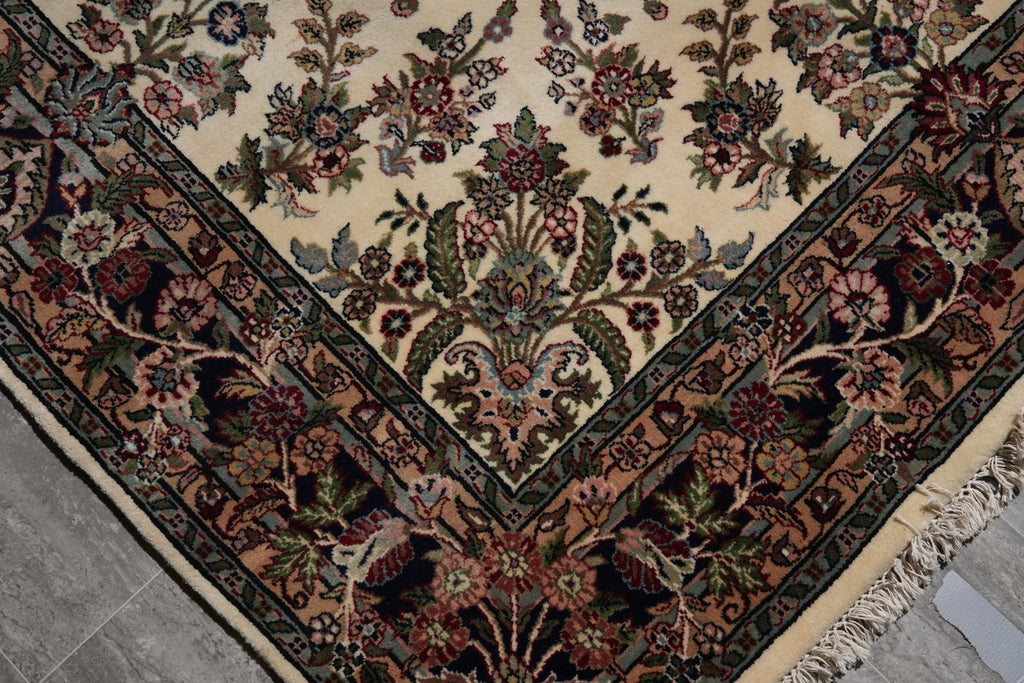6.0 x 6.0 Square Handmade Wool Jaipour Rug #F-4026