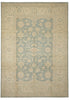 Load image into Gallery viewer, 10 x 13.7 Light SAGE GREEN NETURALS Vegetable Dyed Chobi Peshawar OUSHAK Rug NATURAL WOOL #B-77516