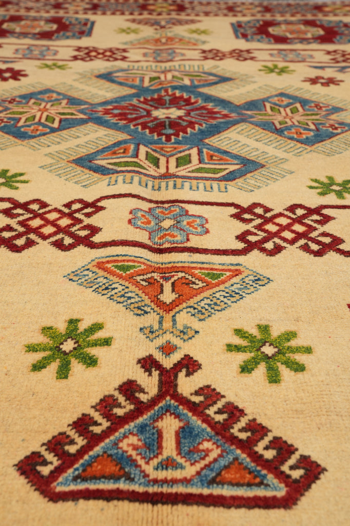 5 x 7 Afghan Handmade Caucasion Rug #B-77238