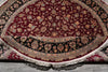 Load image into Gallery viewer, 8.0 x 8.0 Round Fine Quality Handmade Wool and Silk Rug #F-4027