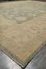Load image into Gallery viewer, 10 x 13.7 Light SAGE GREEN NETURALS Vegetable Dyed Chobi Peshawar OUSHAK Rug NATURAL WOOL #B-77516