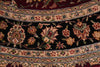 Load image into Gallery viewer, 8.0 x 8.0 Round Fine Quality Handmade Wool and Silk Rug #F-4027