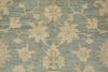 Load image into Gallery viewer, 10 x 13.7 Light SAGE GREEN NETURALS Vegetable Dyed Chobi Peshawar OUSHAK Rug NATURAL WOOL #B-77516