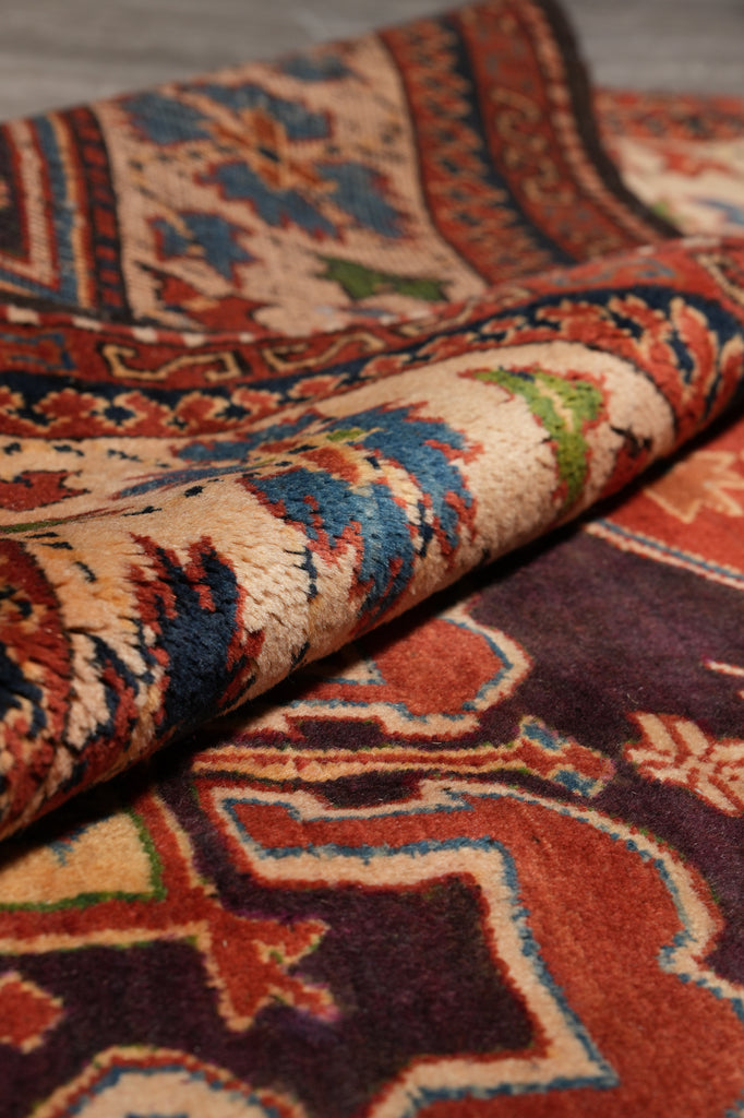 5.4 x 6.6 Afghan Kazak Rug Fine Wool #PIX-9362