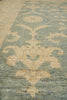 Load image into Gallery viewer, 10 x 13.7 Light SAGE GREEN NETURALS Vegetable Dyed Chobi Peshawar OUSHAK Rug NATURAL WOOL #B-77516
