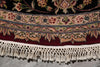 Load image into Gallery viewer, 8.0 x 8.0 Round Fine Quality Handmade Wool and Silk Rug #F-4027