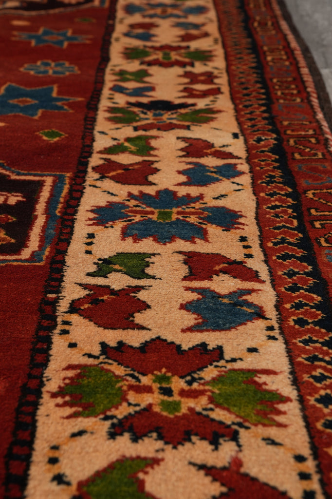 5.4 x 6.6 Afghan Kazak Rug Fine Wool #PIX-9362