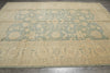 Load image into Gallery viewer, 10 x 13.7 Light SAGE GREEN NETURALS Vegetable Dyed Chobi Peshawar OUSHAK Rug NATURAL WOOL #B-77516