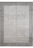 Load image into Gallery viewer, 9.2 x 12.1 Plain Solid Gray Wool Contemporary Handmade Rug #F-5424
