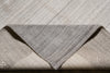 Load image into Gallery viewer, 9.2 x 12.1 Plain Solid Gray Wool Contemporary Handmade Rug #F-5424