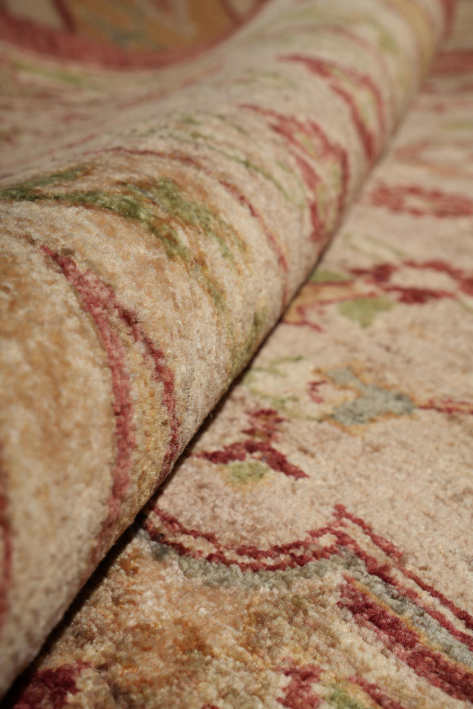 6.6 x 8.0 New Handmade Squarish Ghazni Wool French Pattern Fine Wool Rug #F-4028