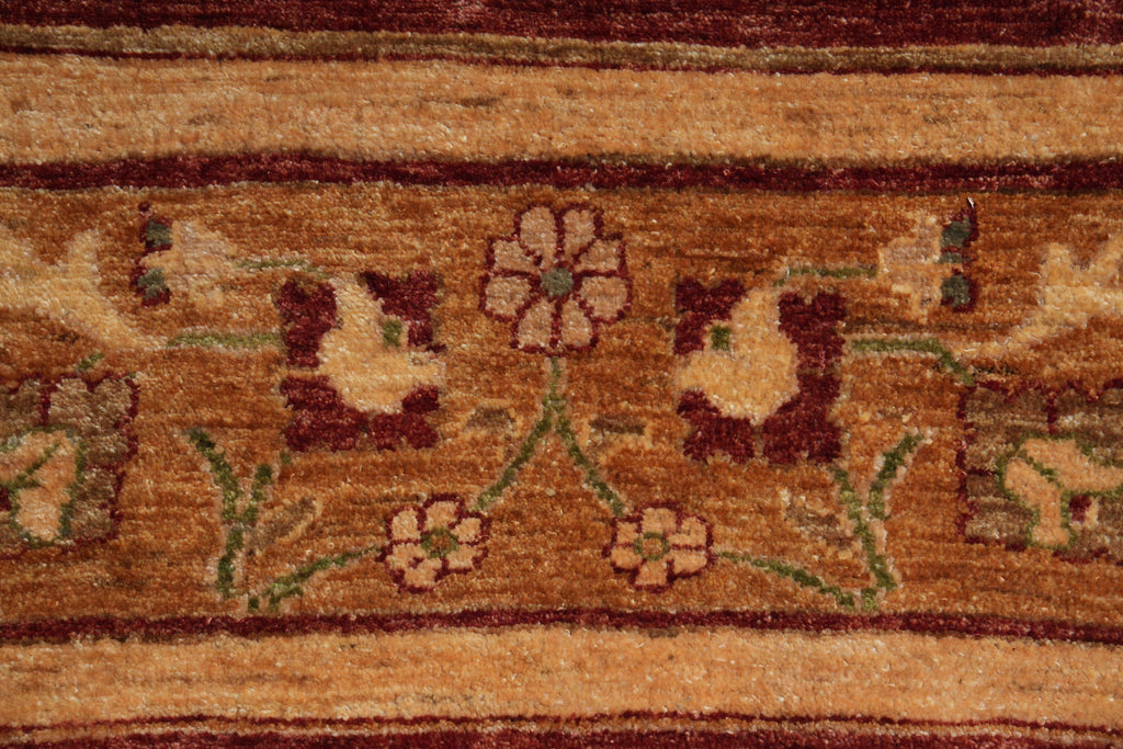 6.6 x 8.0 New Handmade Squarish Ghazni Wool French Pattern Fine Wool Rug #F-4028