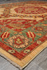Load image into Gallery viewer, 5.5 x 7.9 Gorgeous Zigler Chobi Rug Natural Silky Wool #PIX-14430