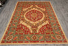 Load image into Gallery viewer, 5.5 x 7.9 Gorgeous Zigler Chobi Rug Natural Silky Wool #PIX-14430