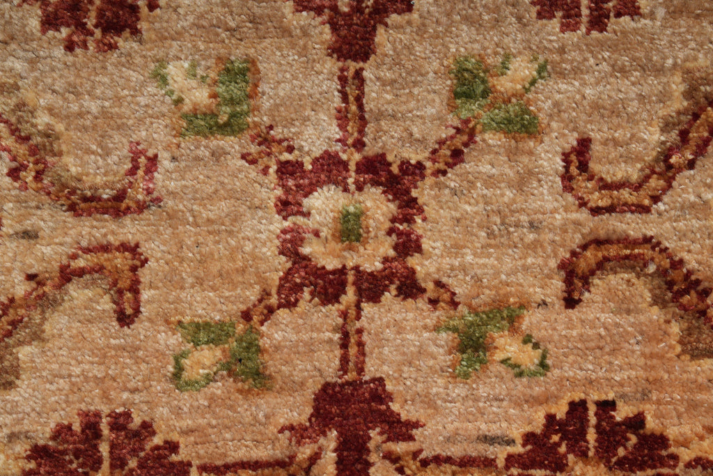 6.6 x 8.0 New Handmade Squarish Ghazni Wool French Pattern Fine Wool Rug #F-4028