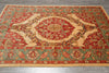 Load image into Gallery viewer, 5.5 x 7.9 Gorgeous Zigler Chobi Rug Natural Silky Wool #PIX-14430