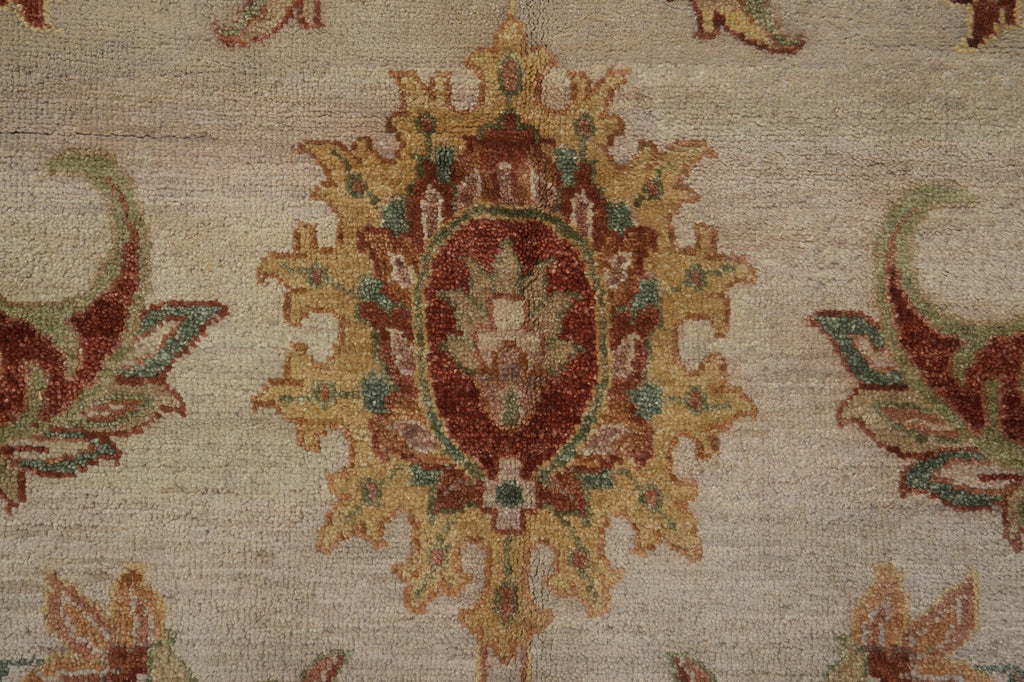 9.3 x 13.5 Chiffon White Agra Rug #B-71806